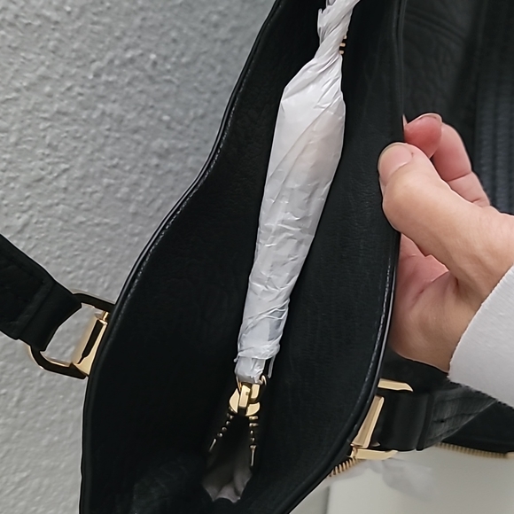 Vince Camuto Solid or Snake Embossed Leather Tote -Emely - Picture 12 of 14